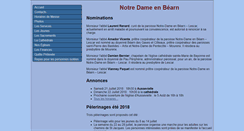 Desktop Screenshot of nd-en-bearn.fr