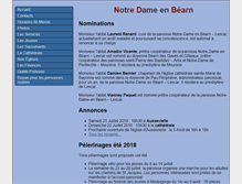Tablet Screenshot of nd-en-bearn.fr